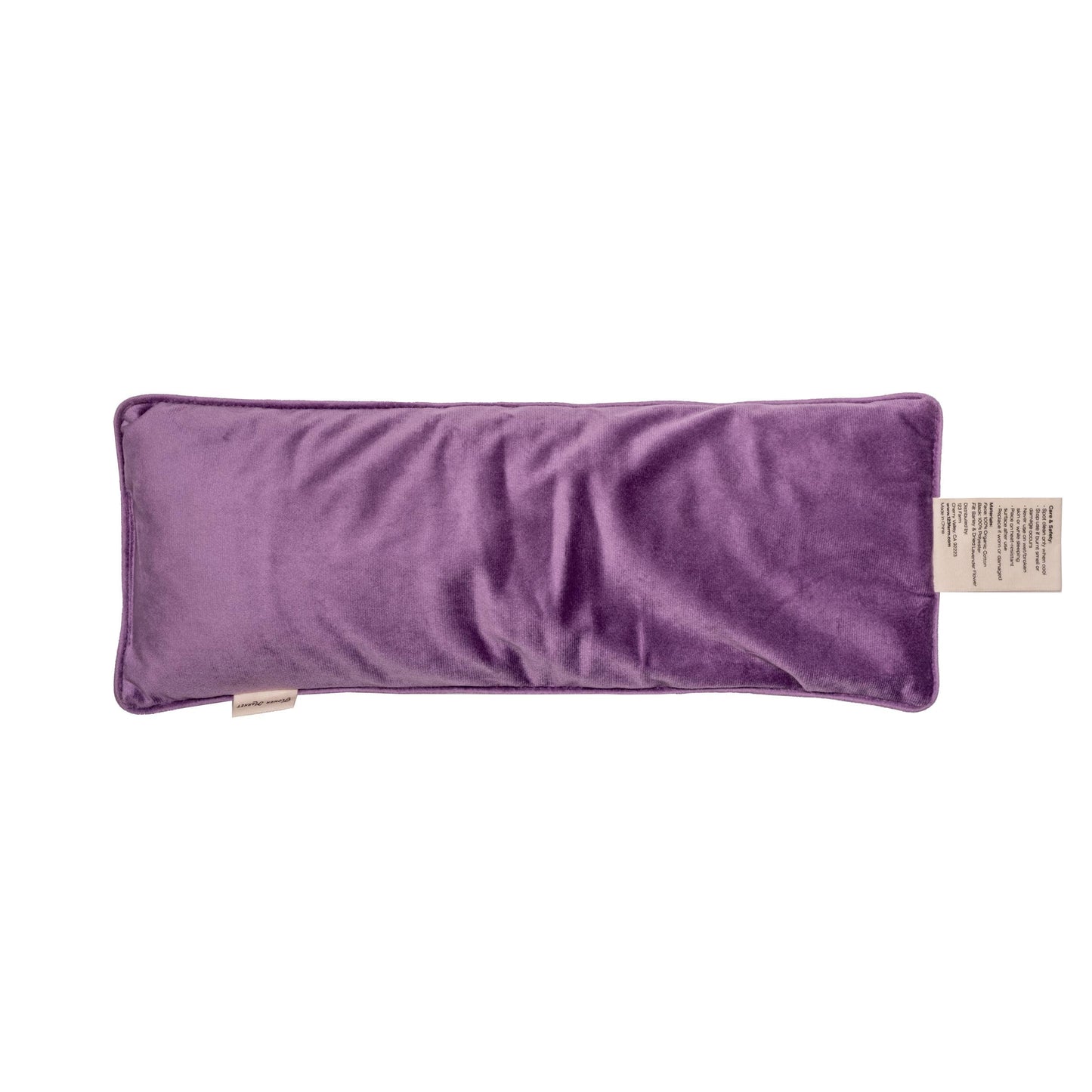 Lavender Neck Pillow -- Organic Cotton Heat or Cool
