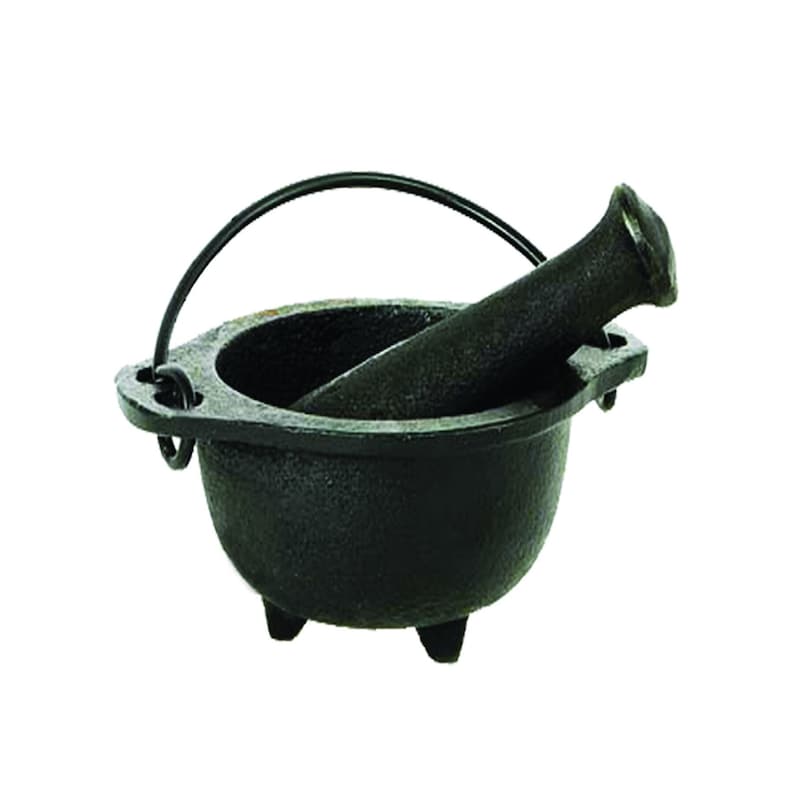 Cast Iron Mortar and Pestle