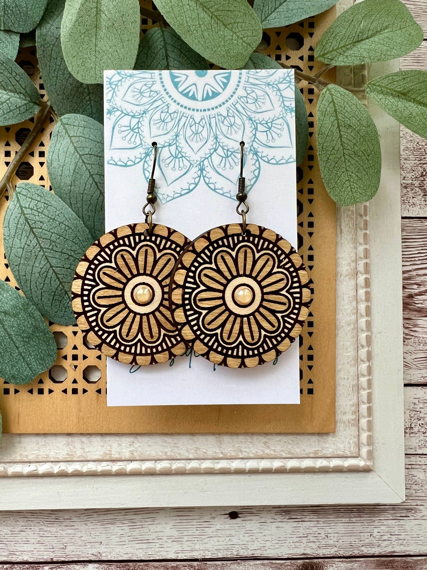 Maple Wood Earrings  