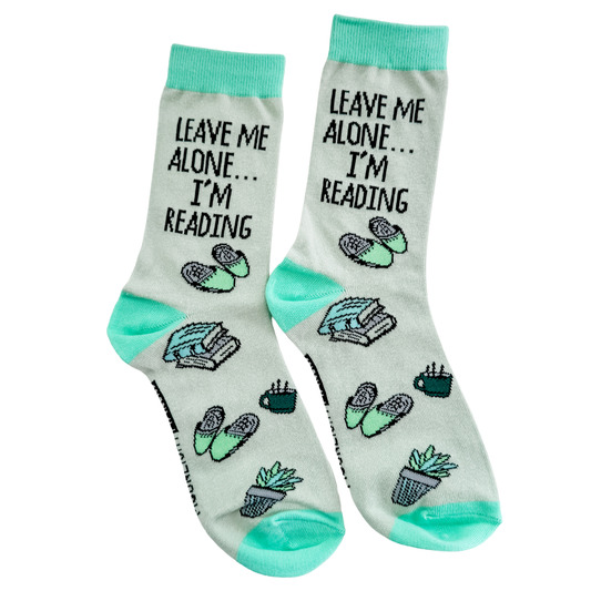 Leave Me Alone I'm Reading - Unisex Socks