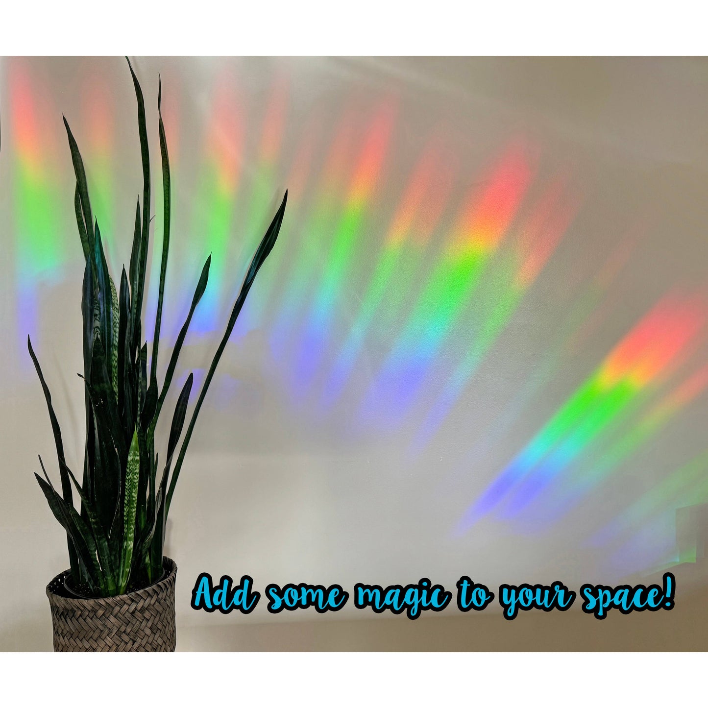 Bigfoot Suncatcher Sticker | Rainbow Window Decal