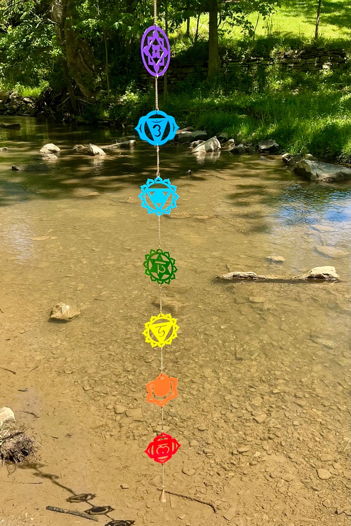Rainbow Chakra Wind Chime