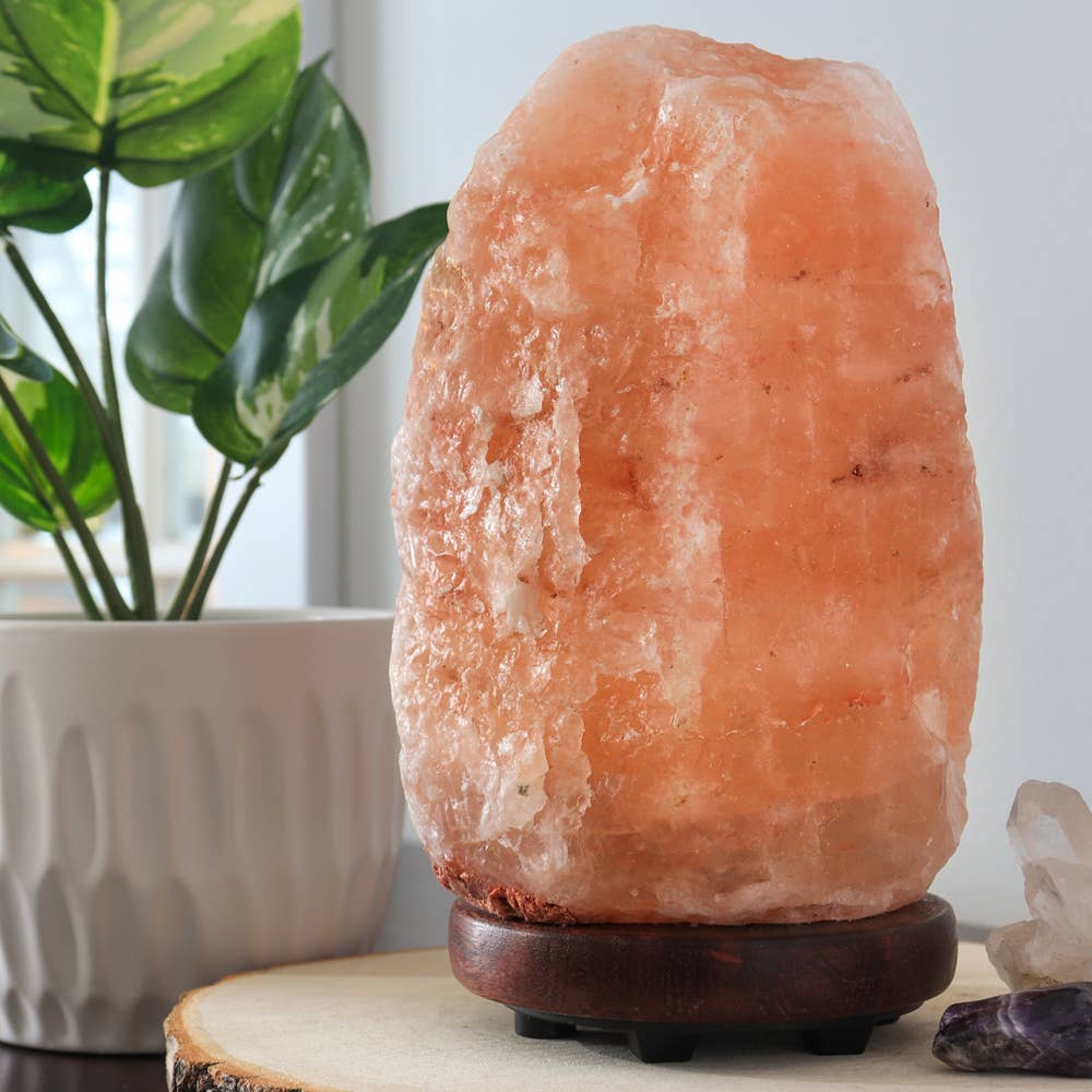 Small Himalayan Salt Crystal Lamp