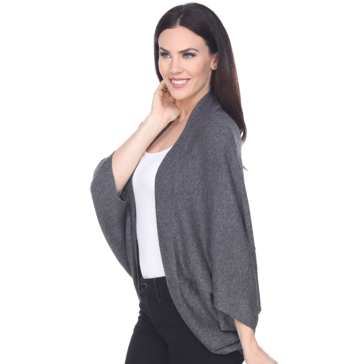Cashmere Plain Shrug