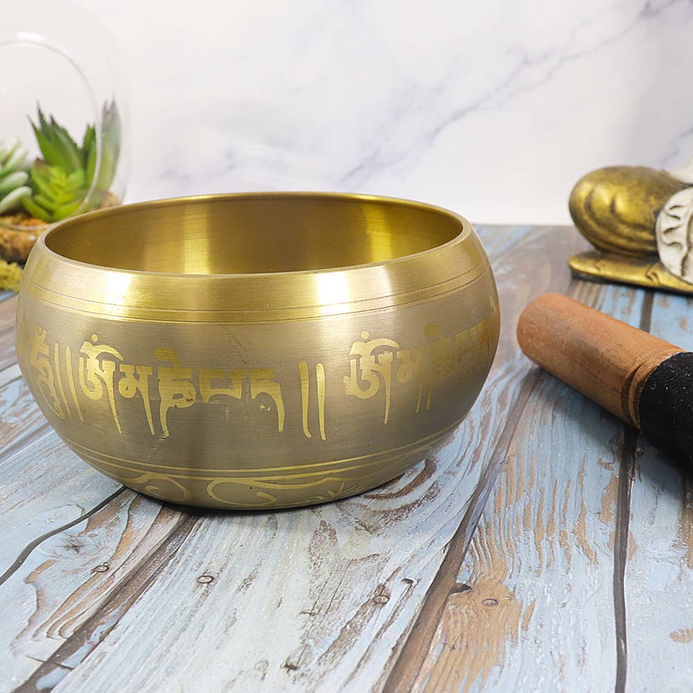 Mandala Design Singing Bowl - Large