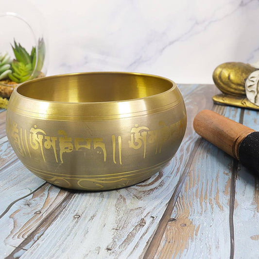 Mandala Design Singing Bowl - Large