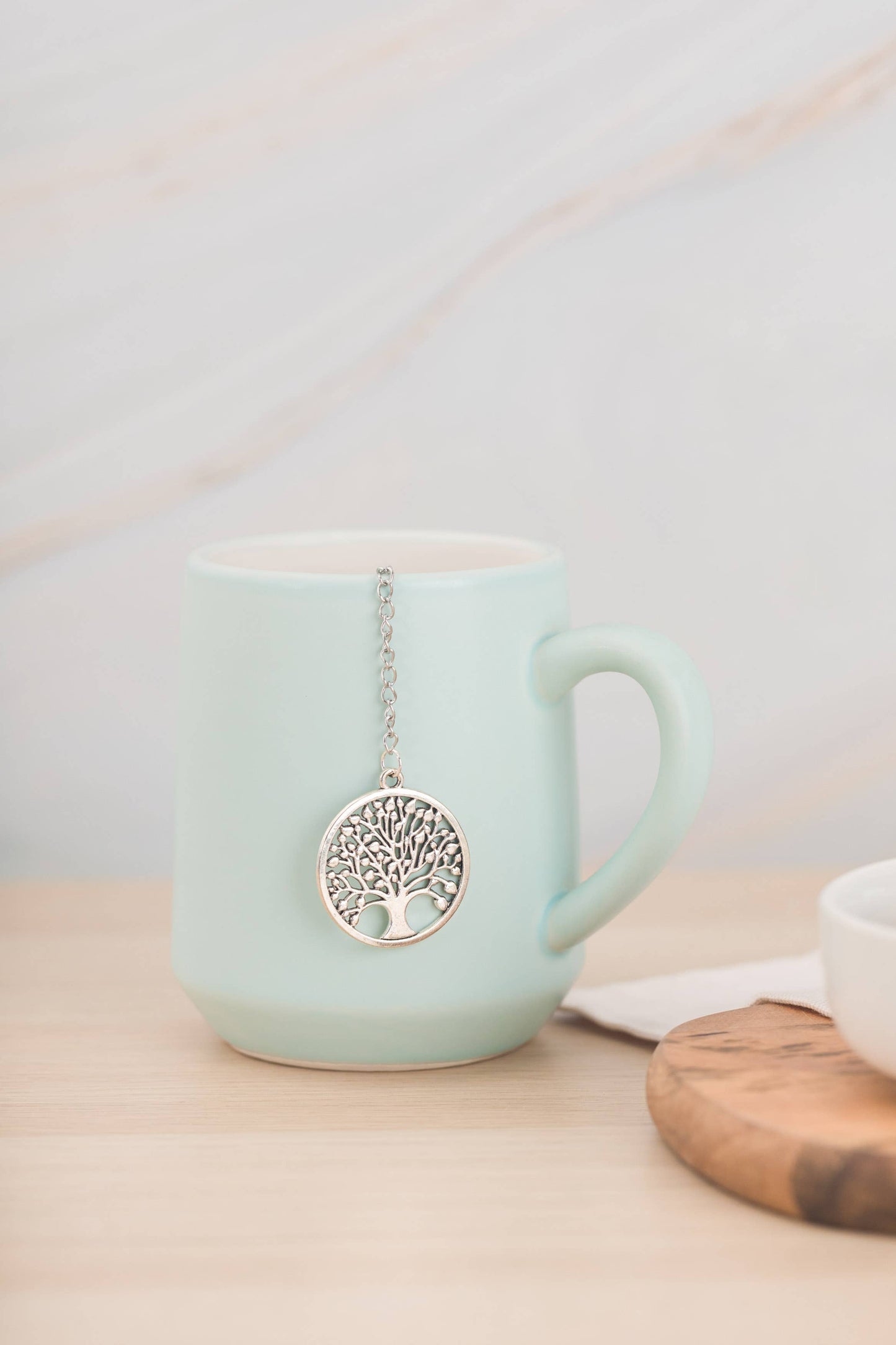 Tea Infuser, Tree of Life Charm Ball