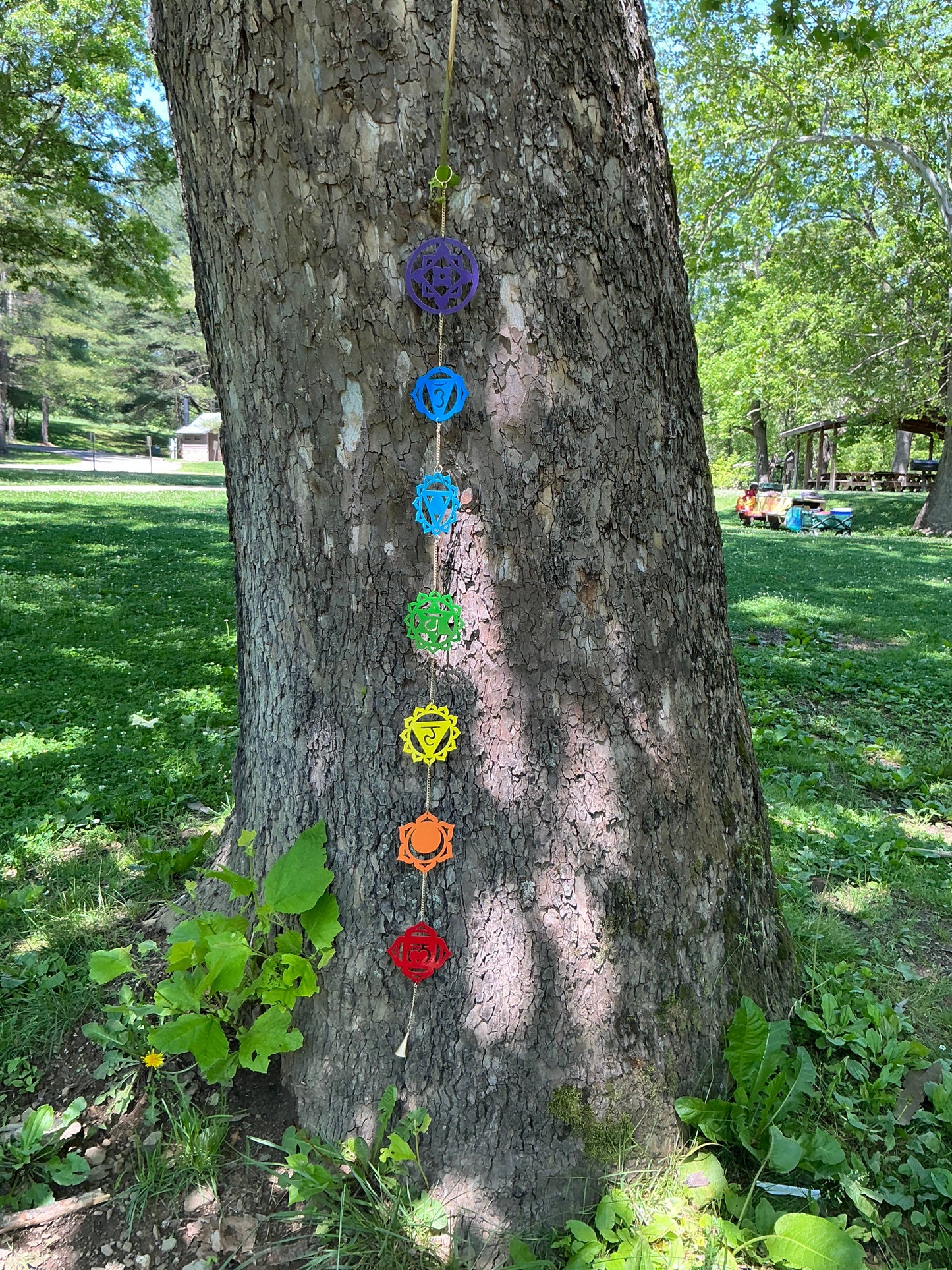 Rainbow Chakra Wind Chime