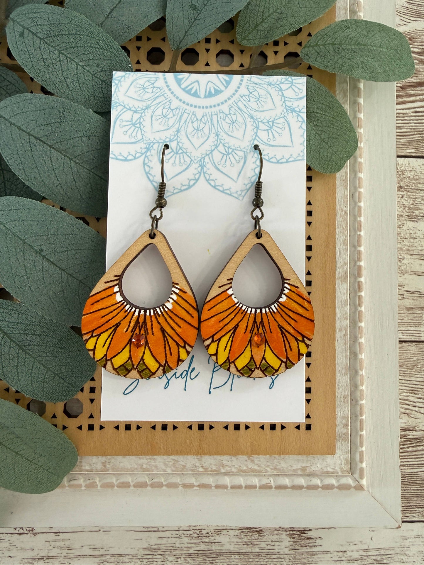 Maple Wood Earrings