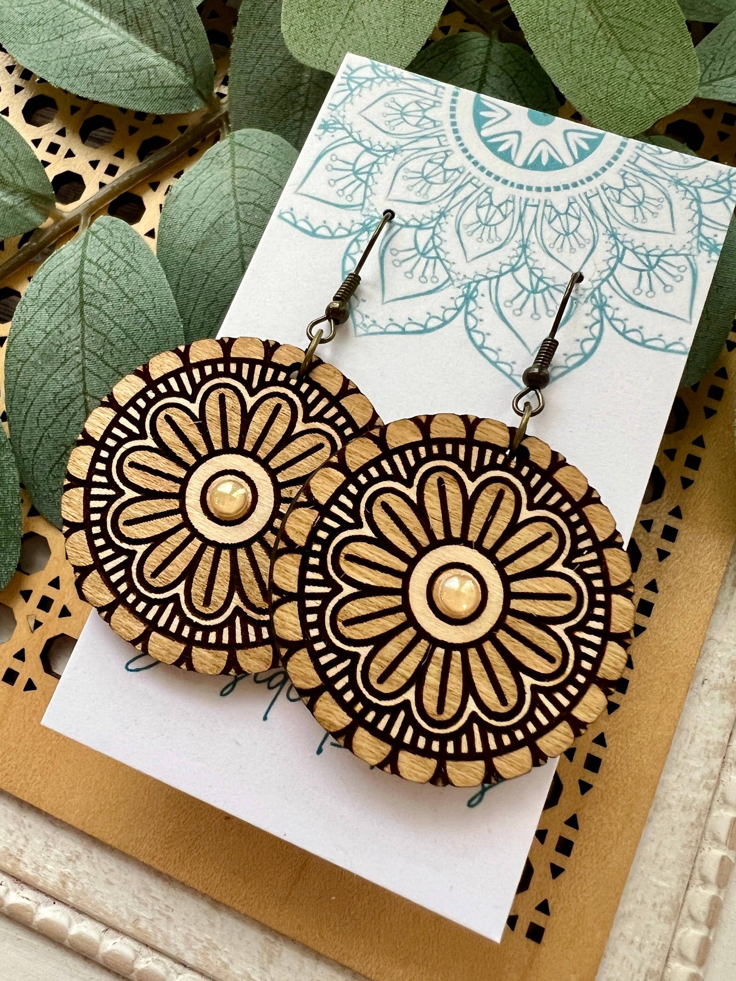 Maple Wood Earrings  