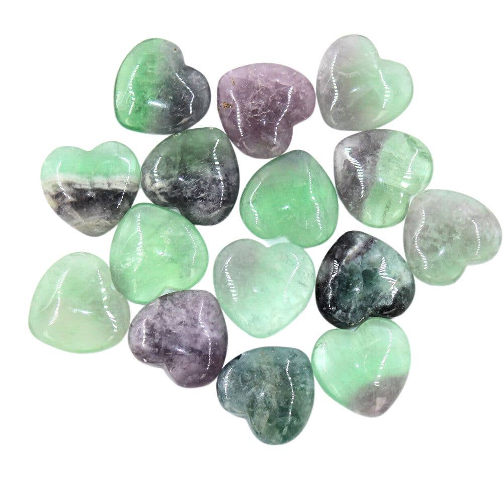 Crystal Heart - Fluorite