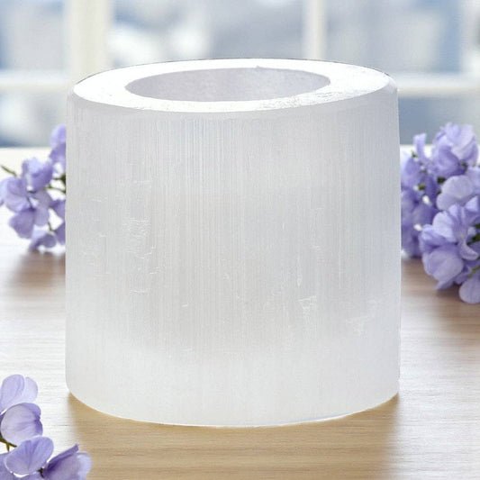 Selenite - Tealight Holder