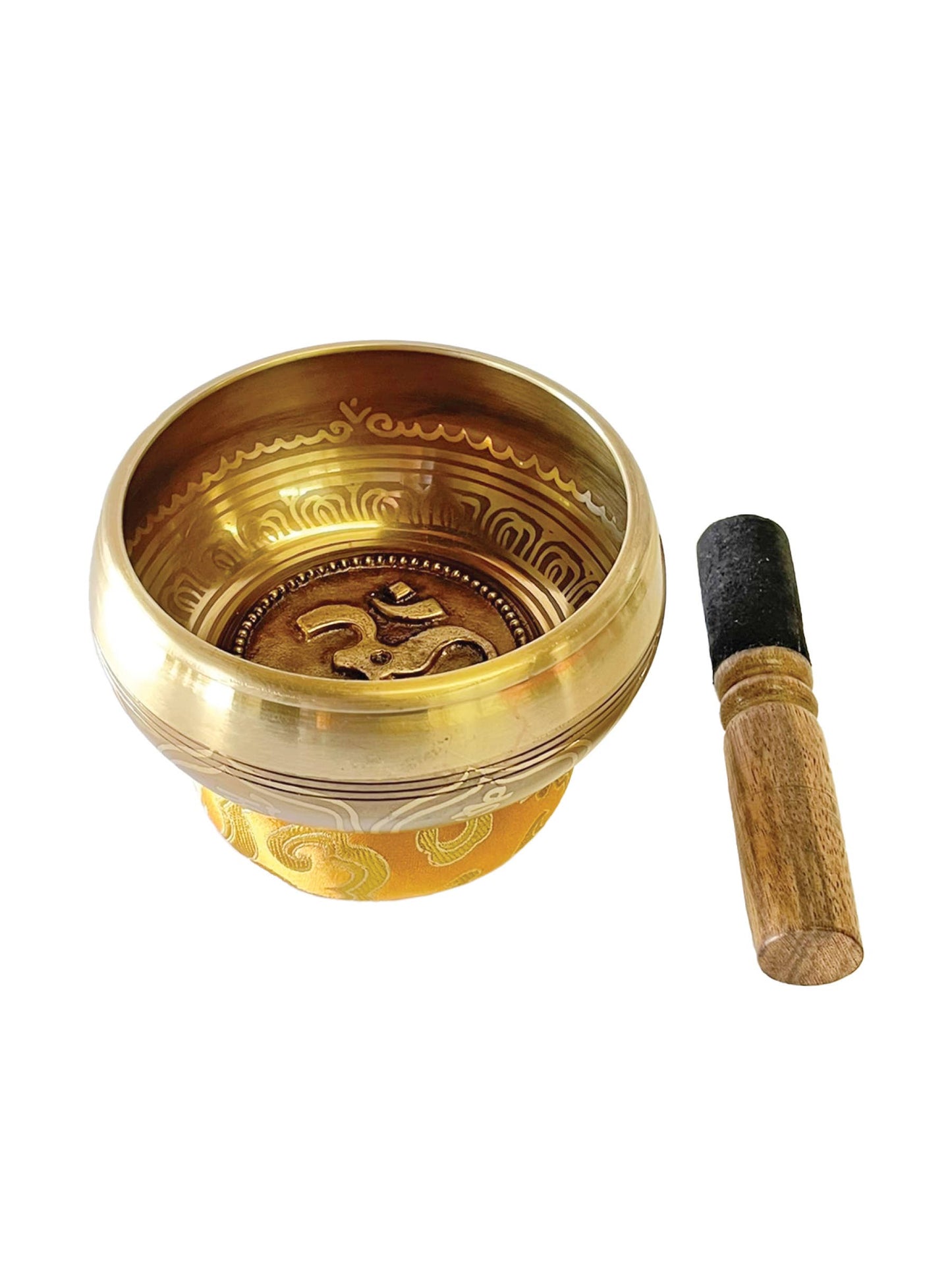 Mantra Om Symbol Singing Bowl