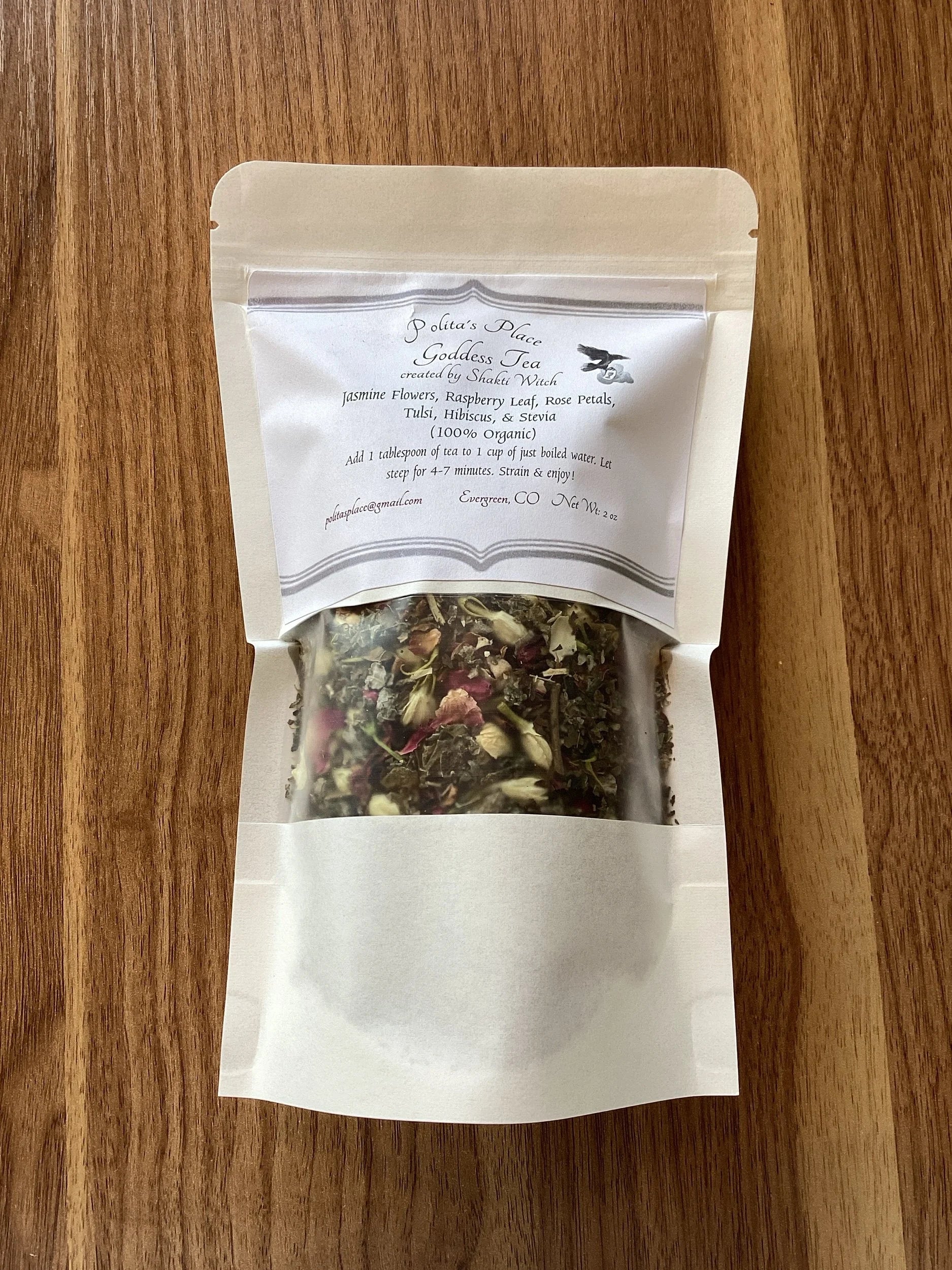 Goddess Collection Tea Goddess Tea β Polita's Place Apothecary & Wellness