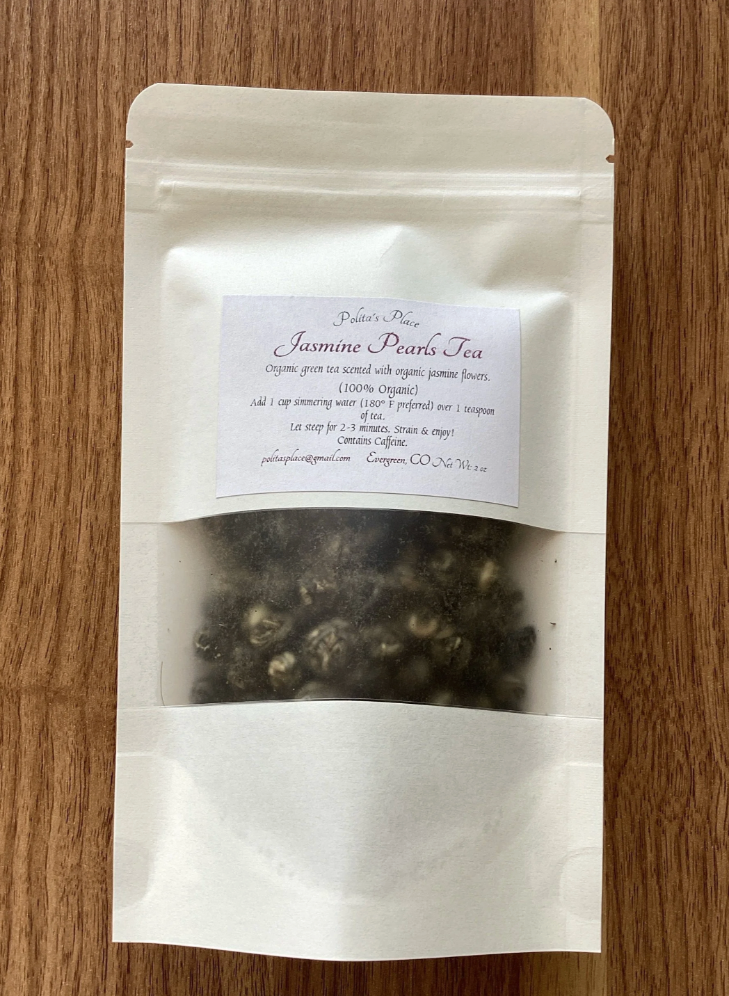 Organic Jasmine Pearls Tea