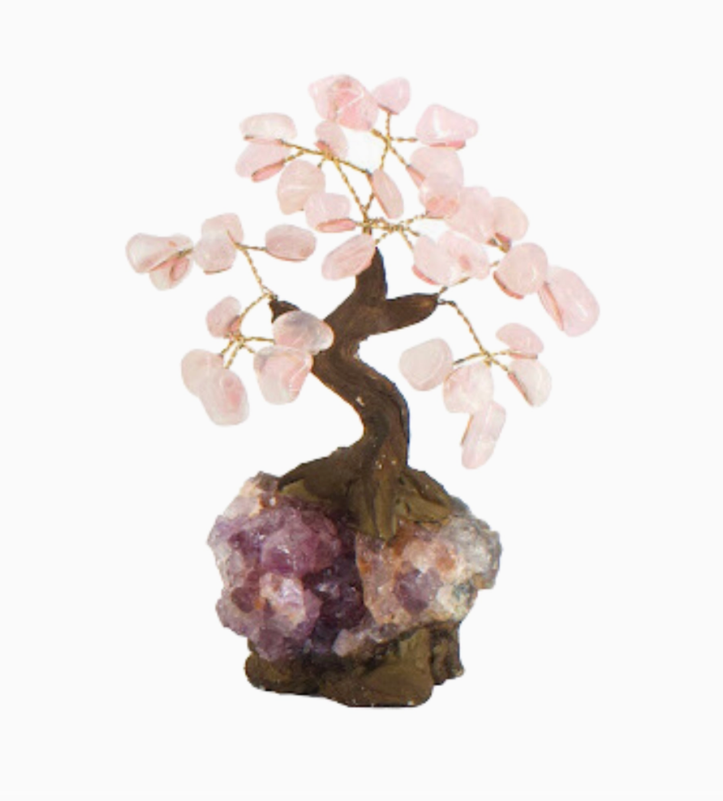 Feng Shui Money Tree - Rose Quartz