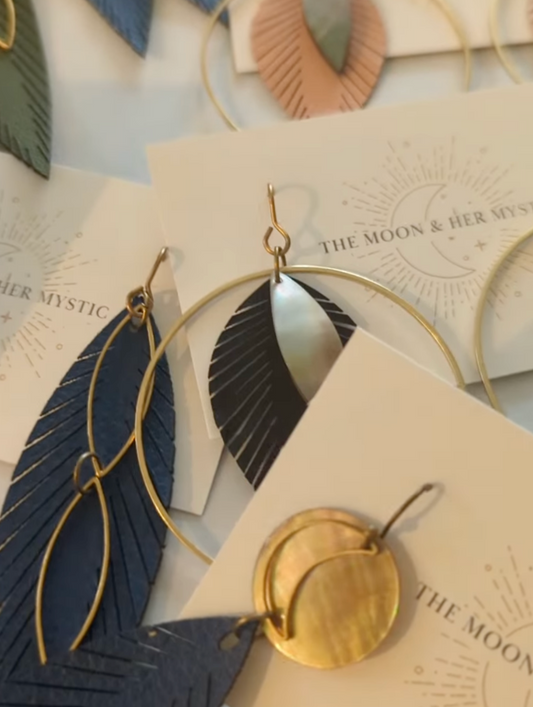 3/21 Spring Equinox DYO (design your own) Earrings & Intentions