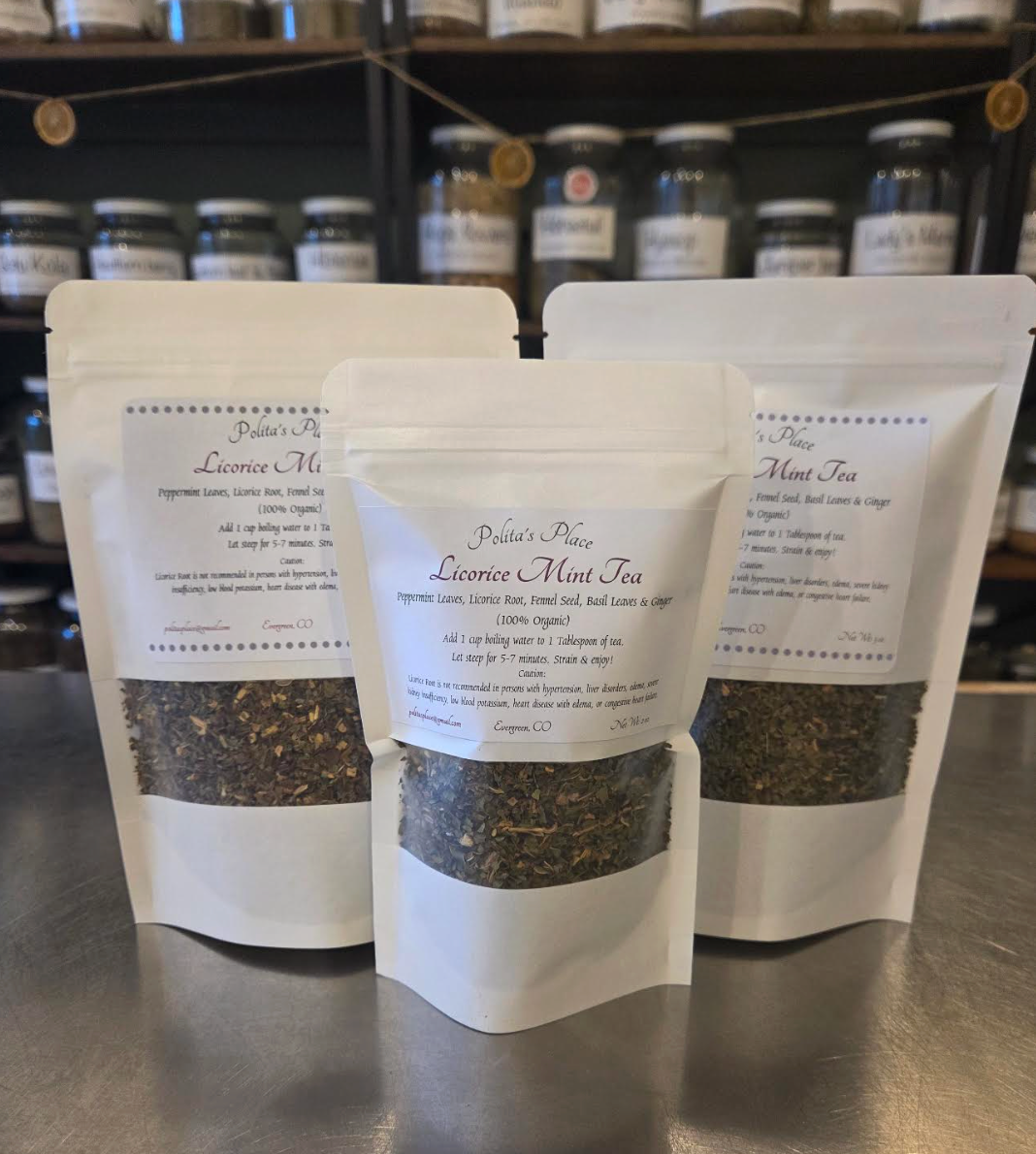 Licorice Mint Herbal Tea Blend