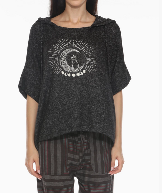 Lunar Cat Oversize Soft Sweater