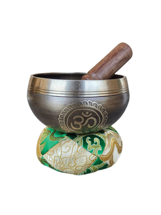 Singing Bowl Om Symbol