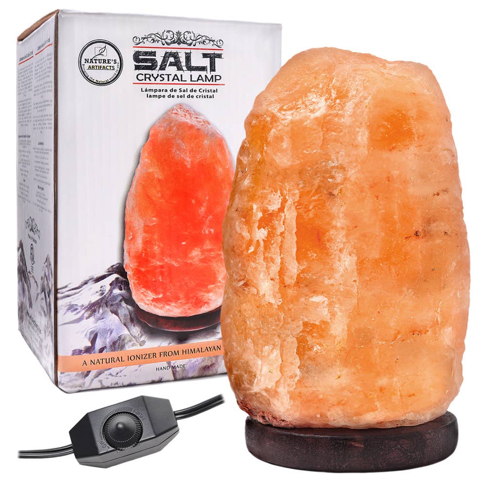 Small Himalayan Salt Crystal Lamp