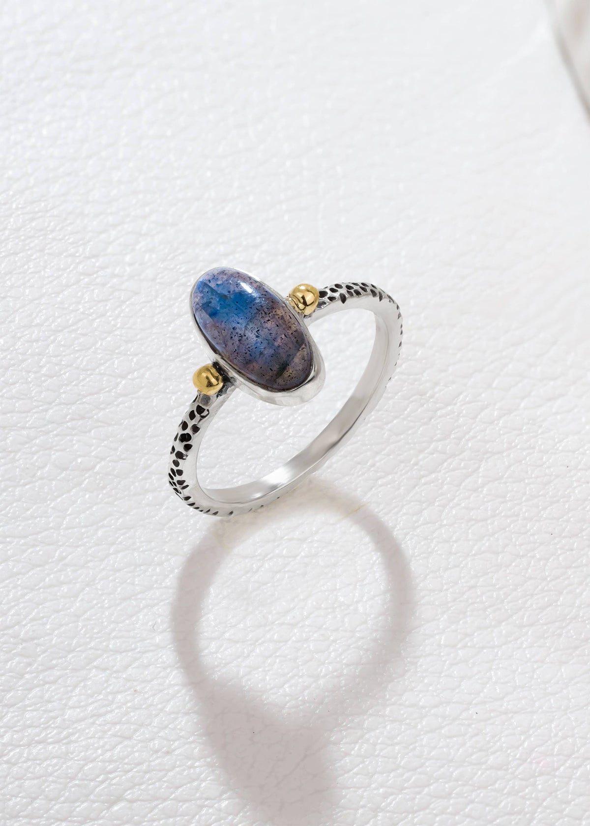 Labradorite Iridescent Ring