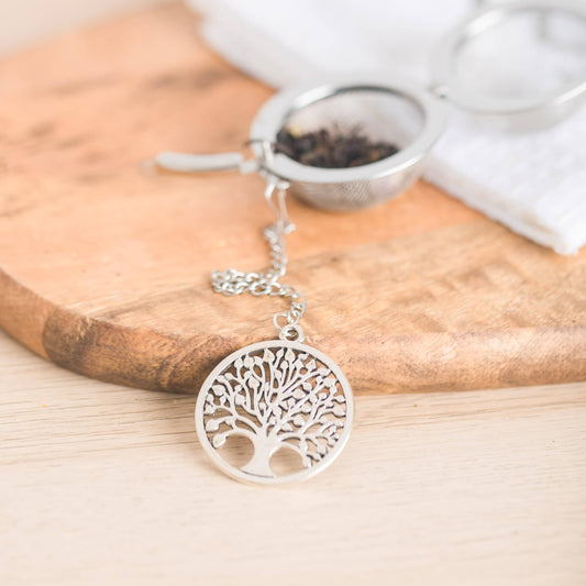 Tea Infuser, Tree of Life Charm Ball