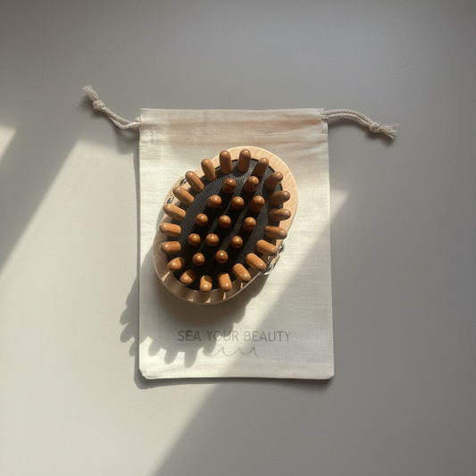 Bamboo Lymphatic Drainage Massage Brush