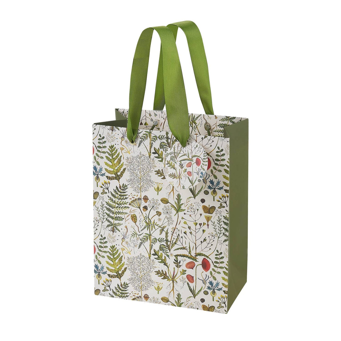 Gift Bag - Greens and Flowers