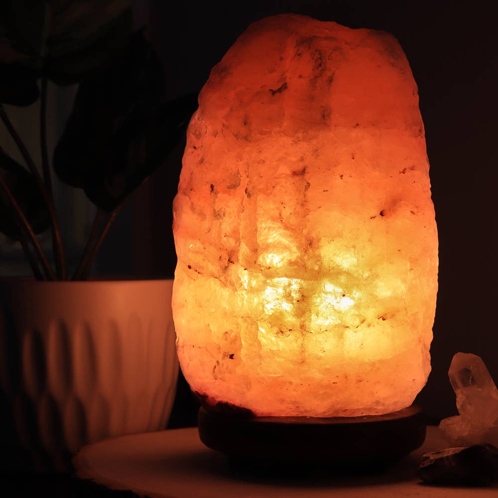 Small Himalayan Salt Crystal Lamp