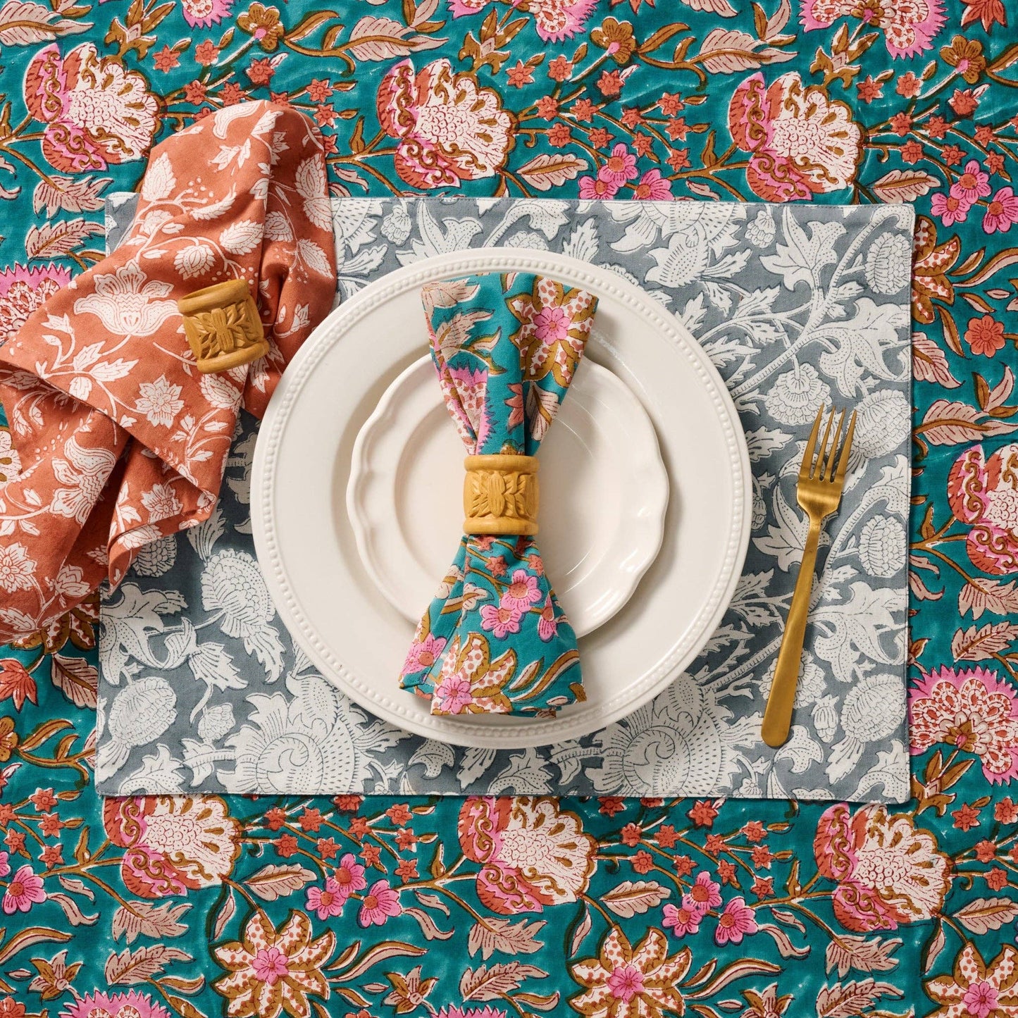 Stabaka Block Print Napkin
