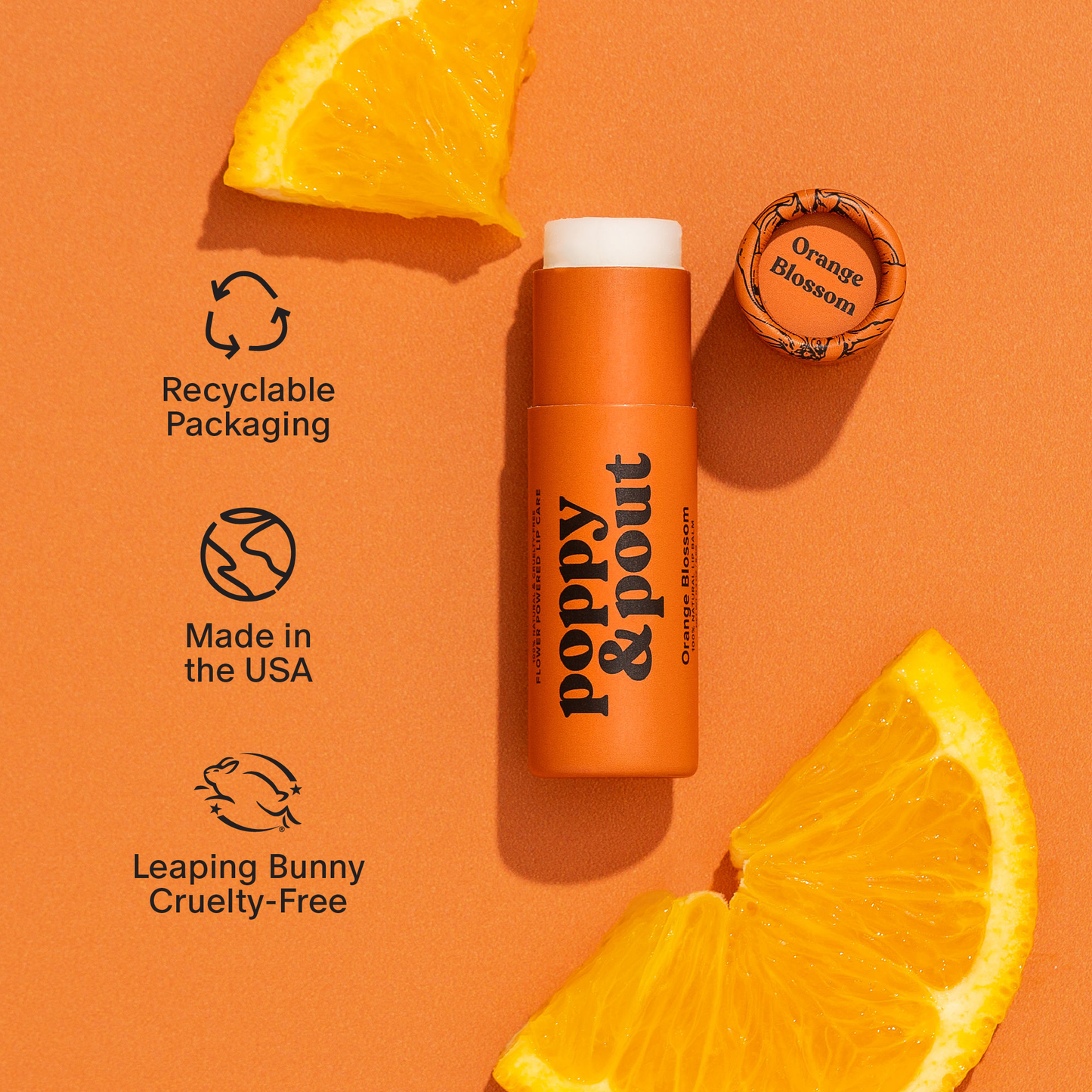 Lip Balm, Orange Blossom