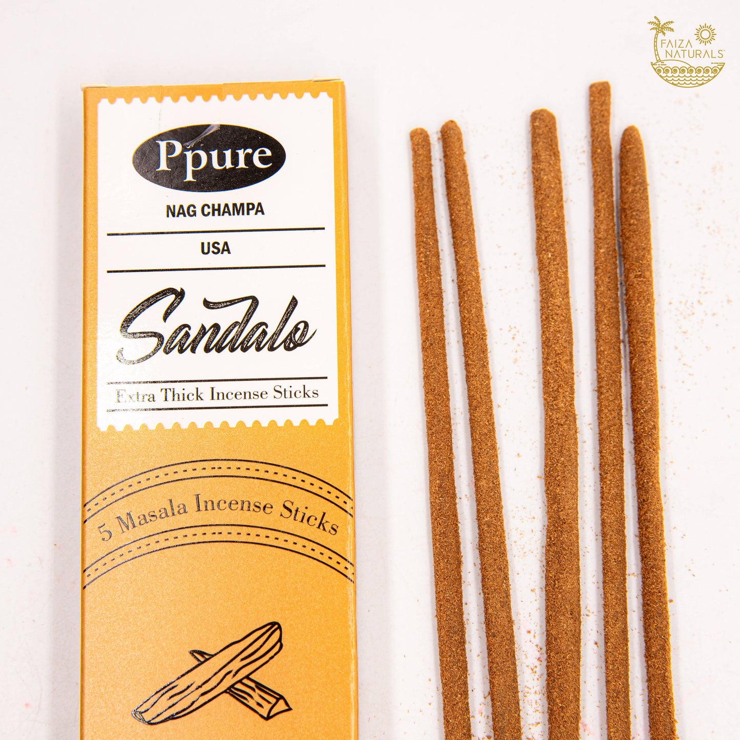 Sandalwood Incense Stick 5-Pack