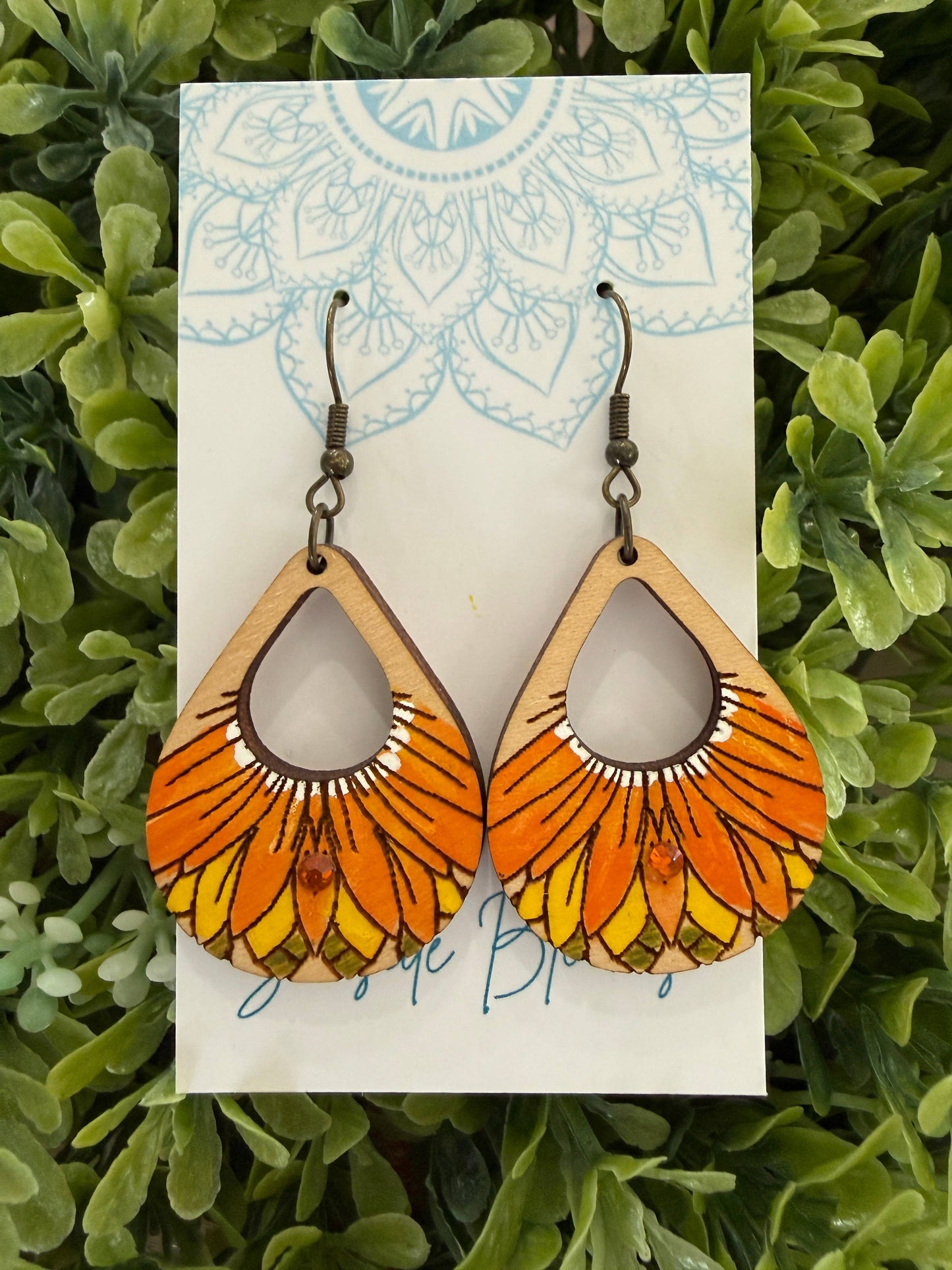 Maple Wood Earrings