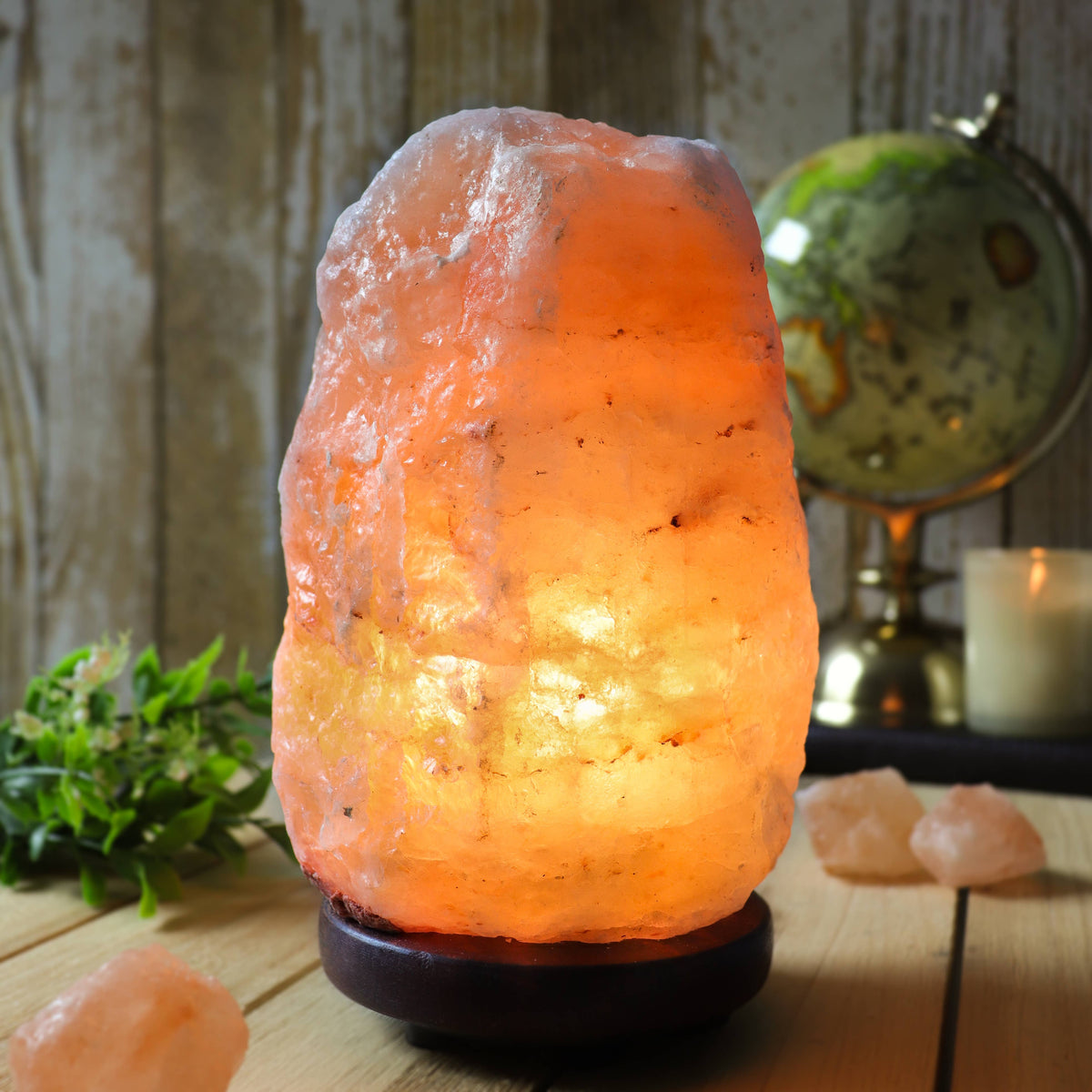 Small Himalayan Salt Crystal Lamp