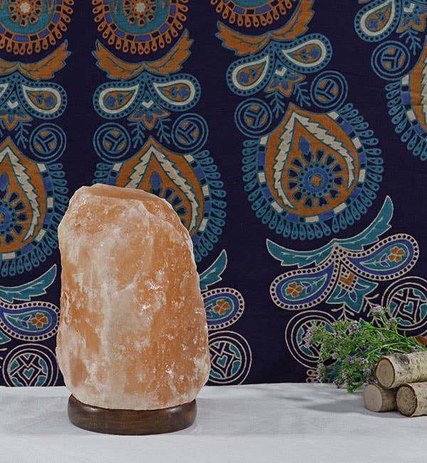 Small Himalayan Salt Crystal Lamp