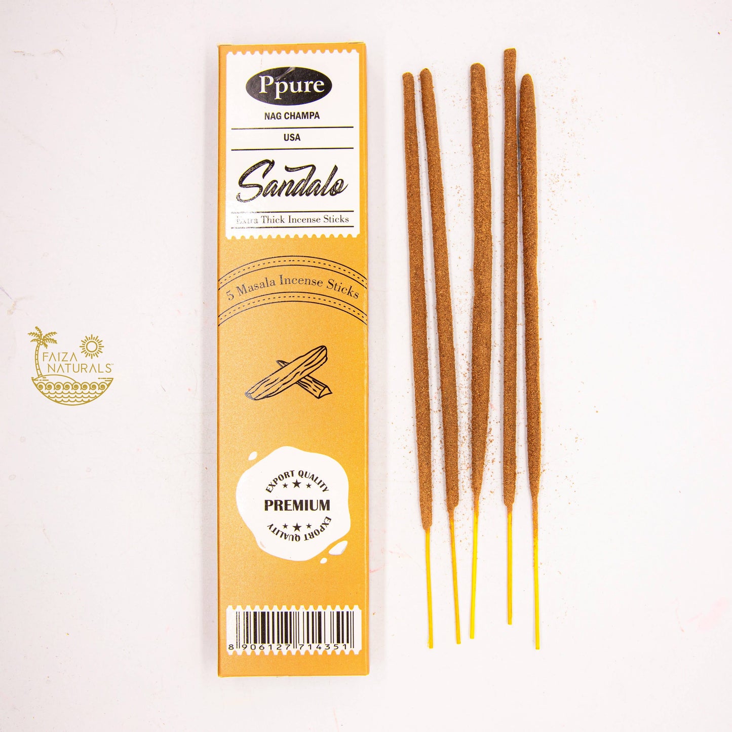 Sandalwood Incense Stick 5-Pack