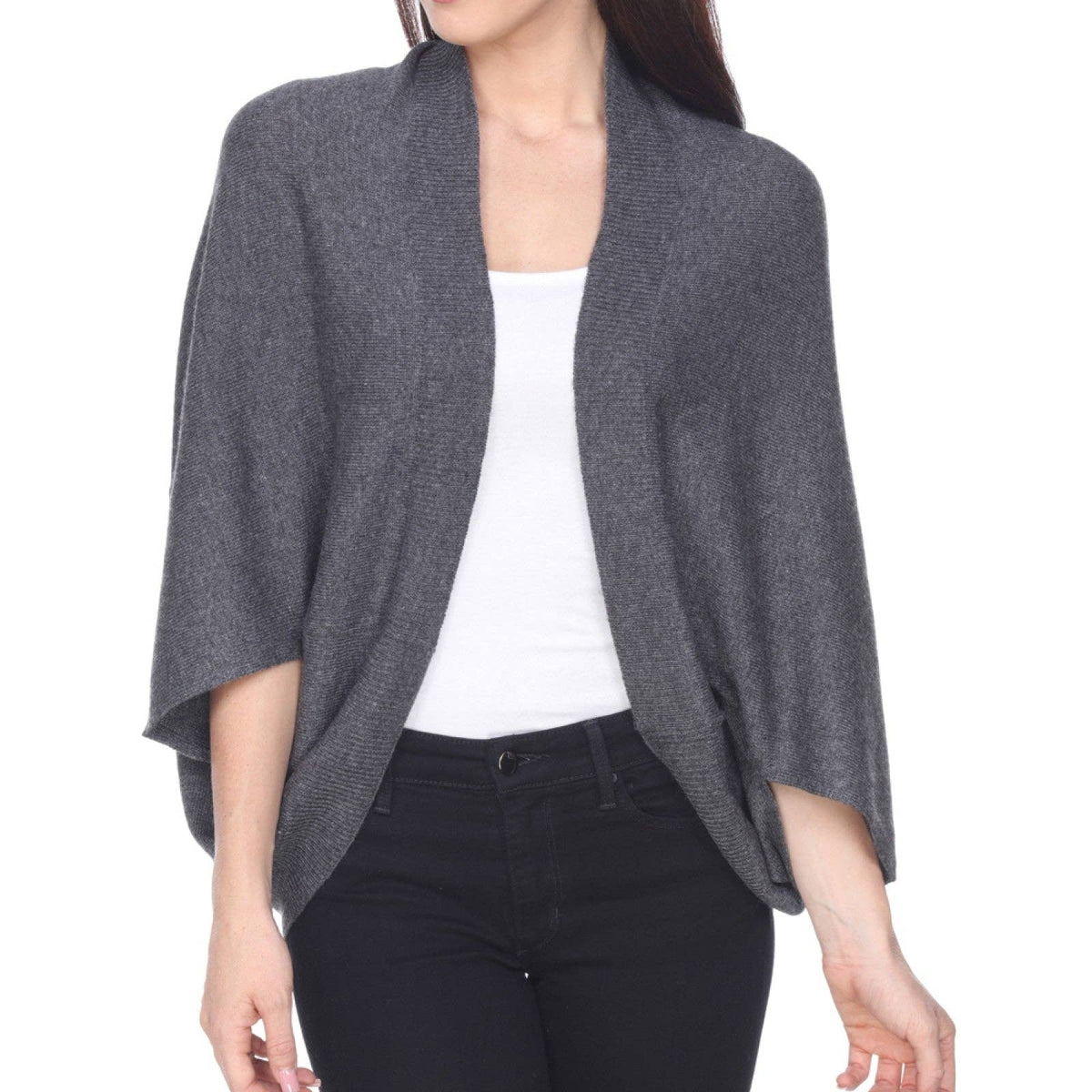 Cashmere Plain Shrug