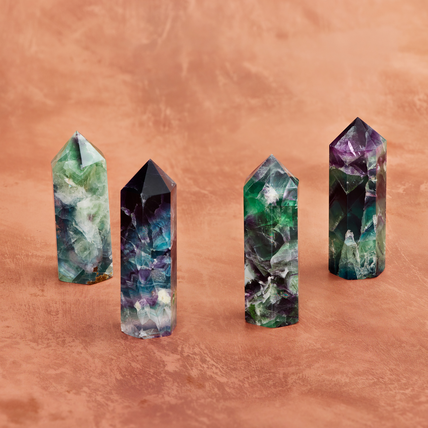 Fluorite Crystal Towers