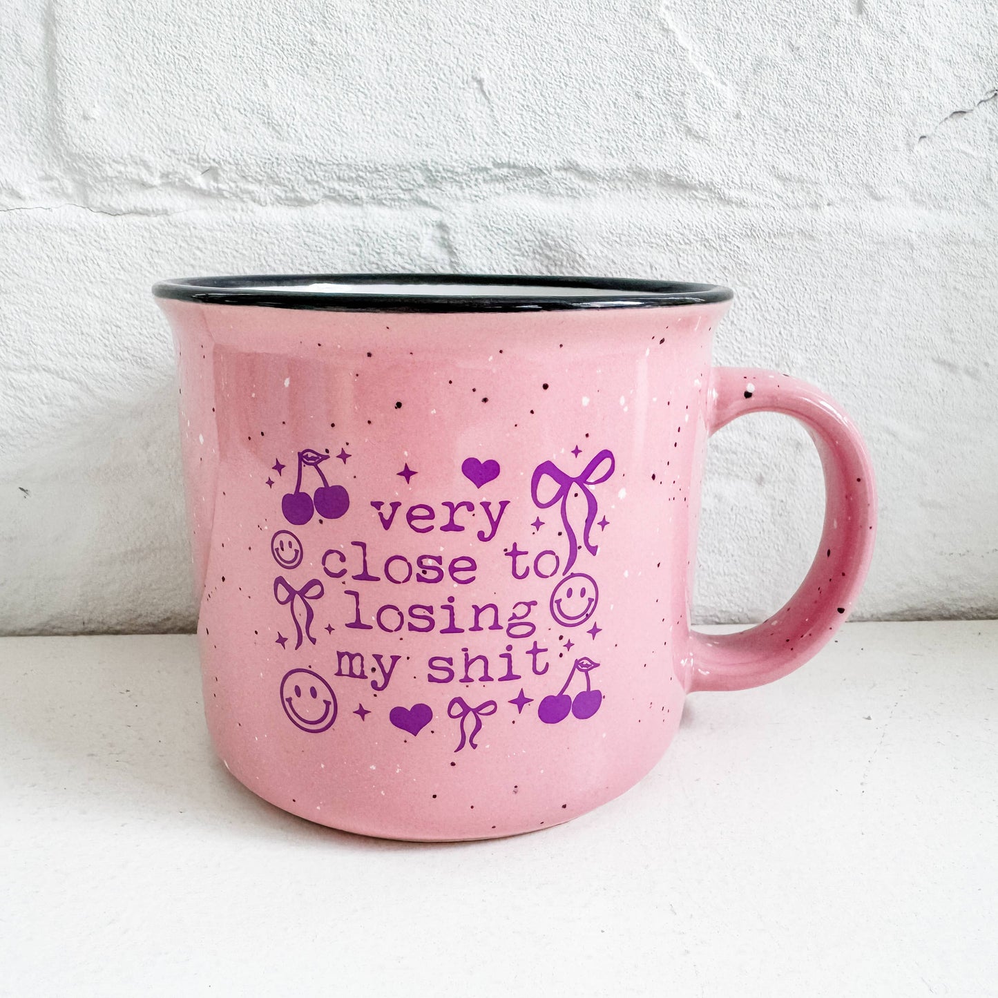 Very Close to Losing my Shit Campfire Mug