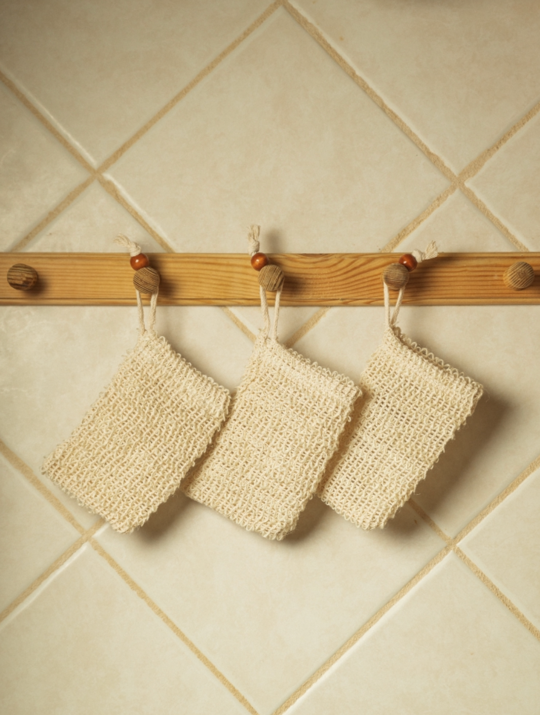 Compostable Sisal Soap Saver Bag