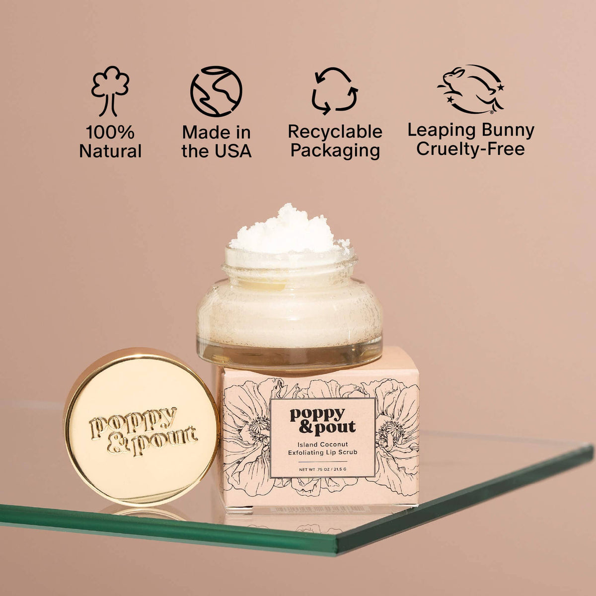 Lip Scrub, Island Coconut