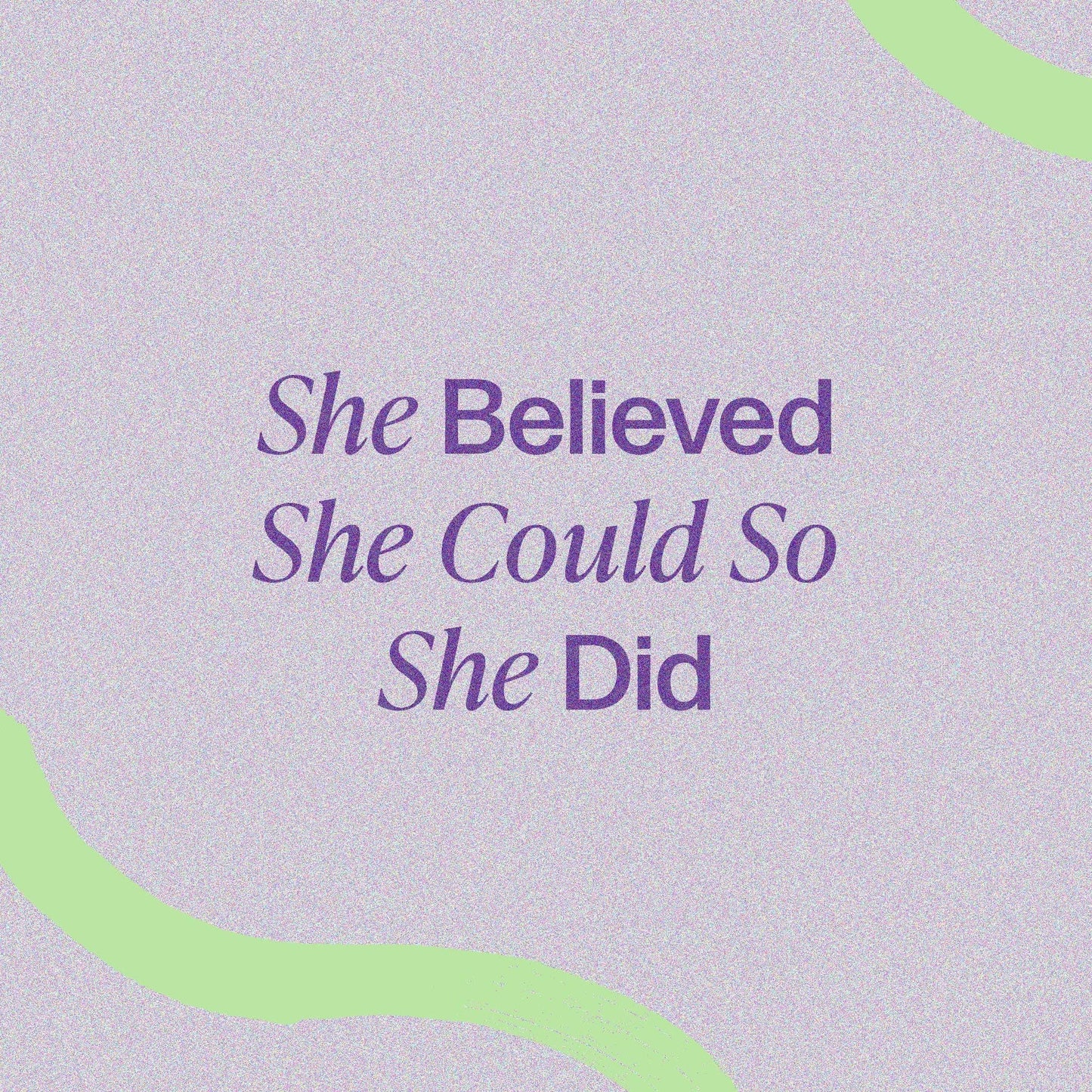 She Believed She Could So She Did Bangle