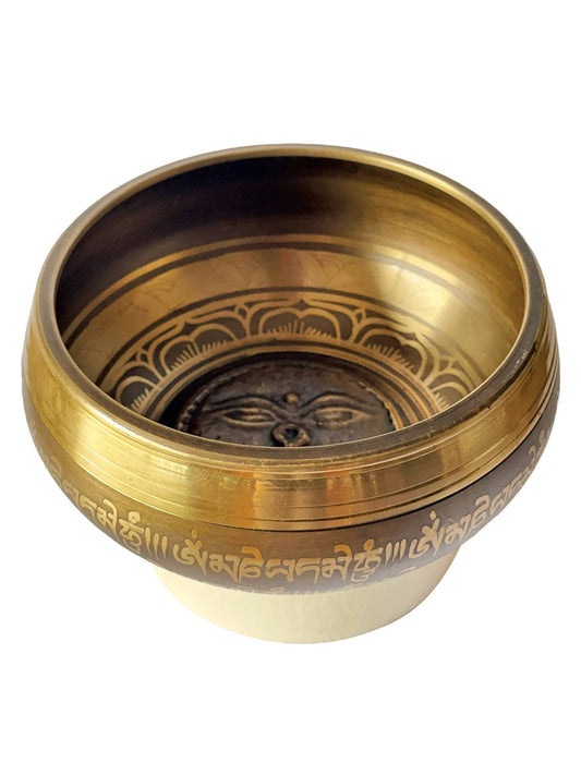 Mantra Singing Bowl Buddha Eyes