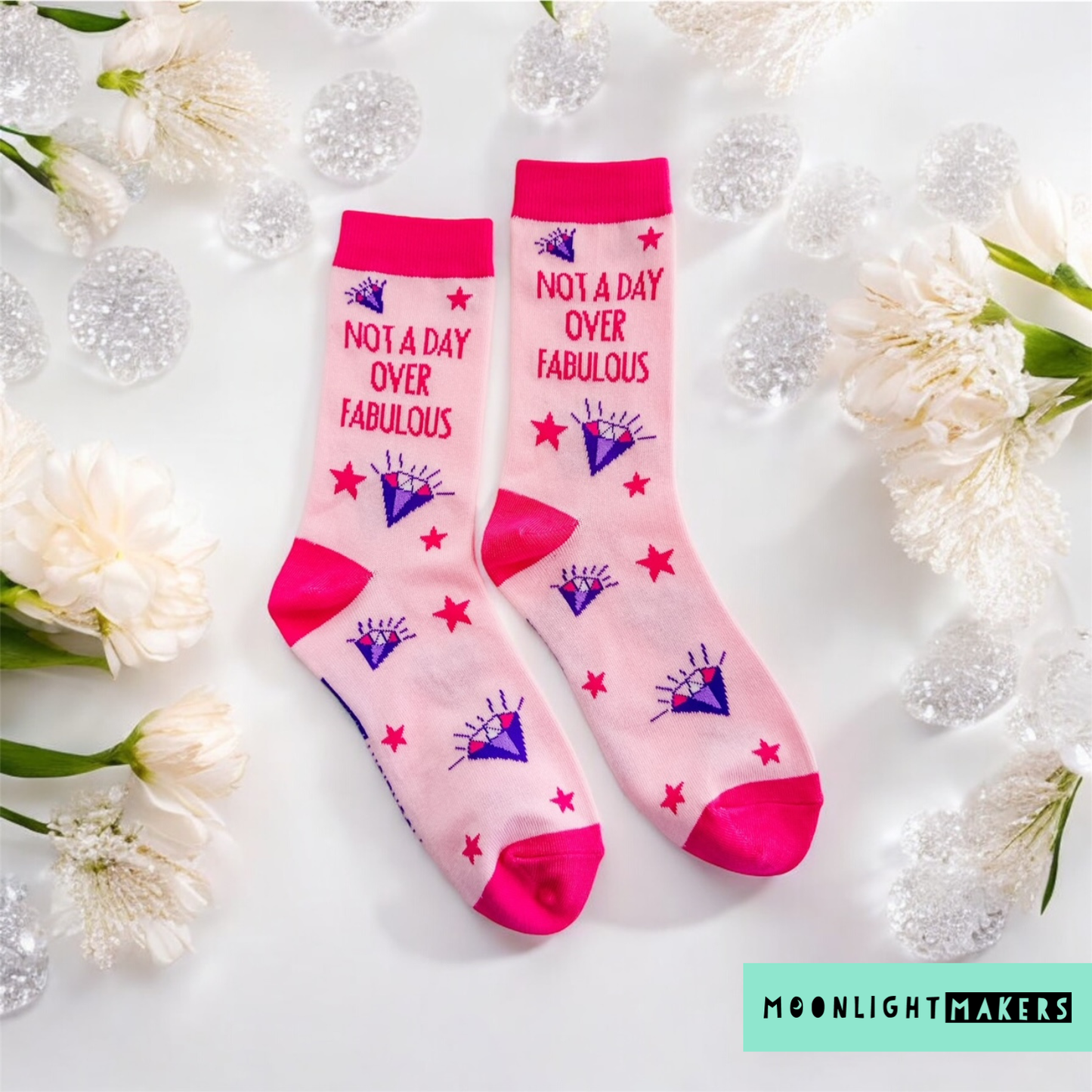 Not a Day Over Fabulous - Unisex Socks