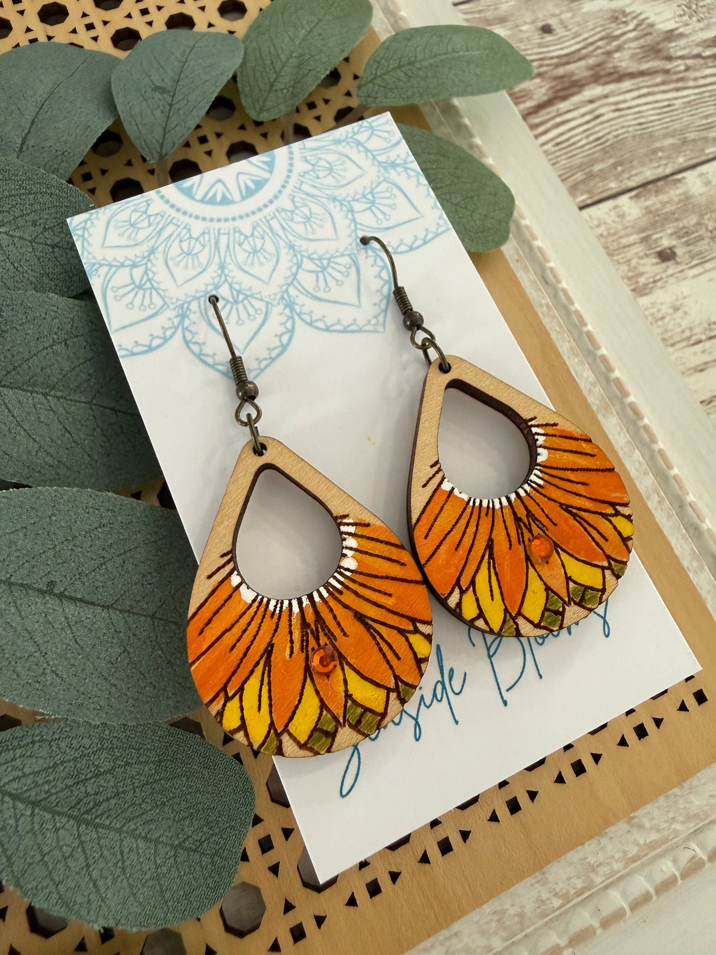 Maple Wood Earrings